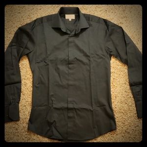 BNWoT William Hunt Covered Placket Dress Shirt
